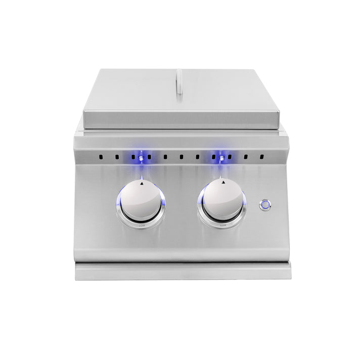 Summerset Sizzler Pro Series Built-In Double Side Burner