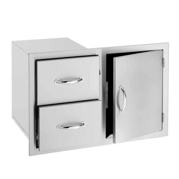 Summerset 2-Drawer & Access Door Combo 33"