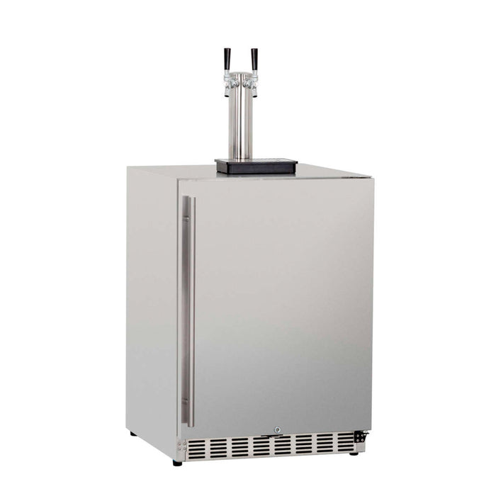 Summerset Deluxe Outdoor Rated Double Tower Kegerator 24"