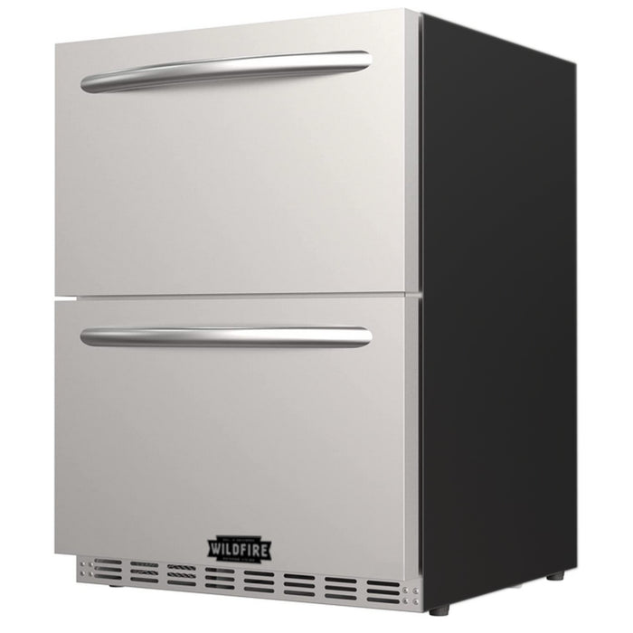 Wildfire Outdoor Living - The Ranch Pro 24" Dual Door Outdoor Refrigerator