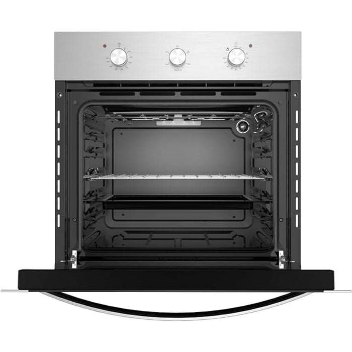 Empava Electric Single Wall Oven 24" 2.3 cu. ft. Capacity in Stainless Steel with 4 Cooking Modes and Analog Timer