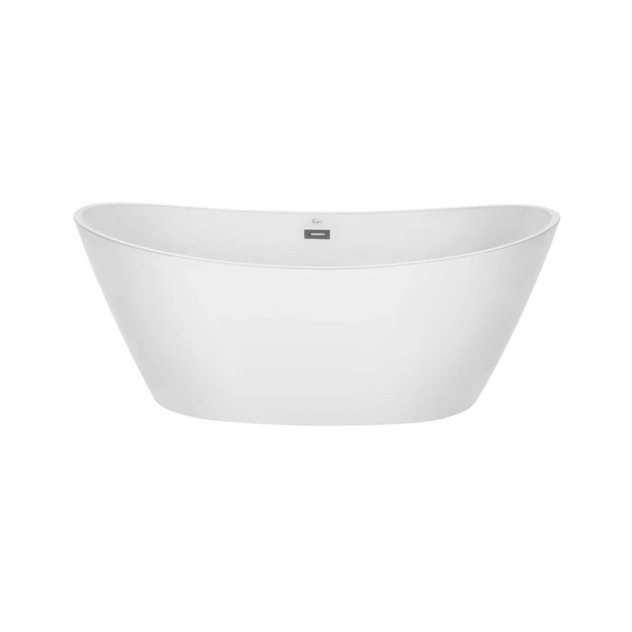 Empava Freestanding 59" Soaking Bathtub