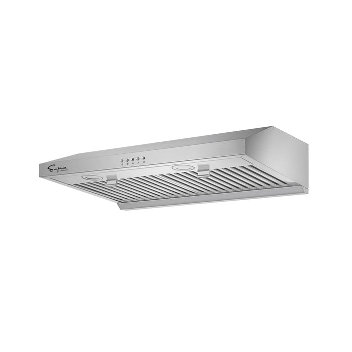 Empava Range Hood 30" Ultra Slim Under Cabinet Ducted with 400 CFM Fan in Stainless Steel