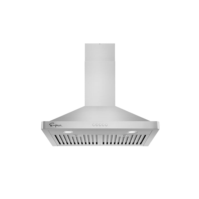 Empava Range Hood 30" Wall Mount Ducted with 400 CFM Fan in Stainless Steel