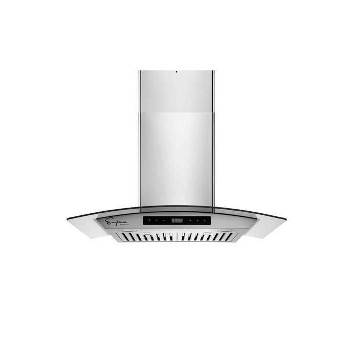 Empava Range Hood 30" Wall Mount Ducted with 400 CFM Fan in Stainless Steel