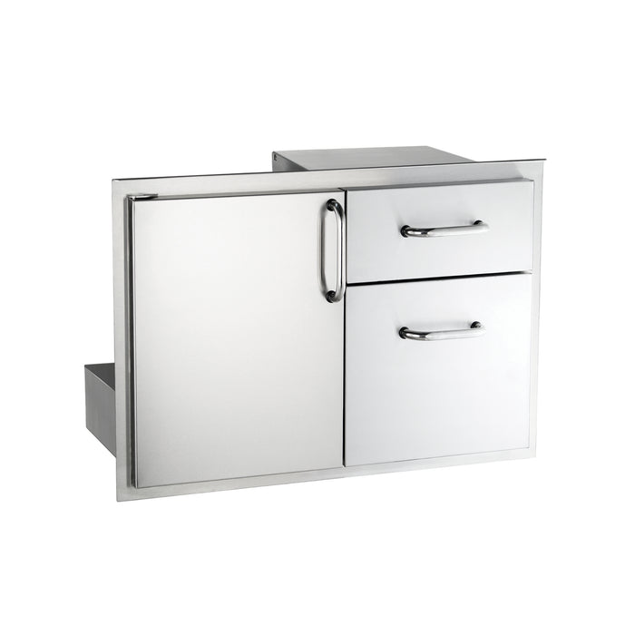 American Outdoor Grill Door with Double Drawer