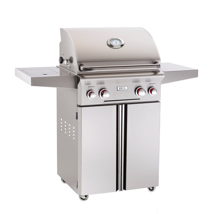 American Outdoor Grill T Series 24” Portable Grill with Backburner and Rotisserie