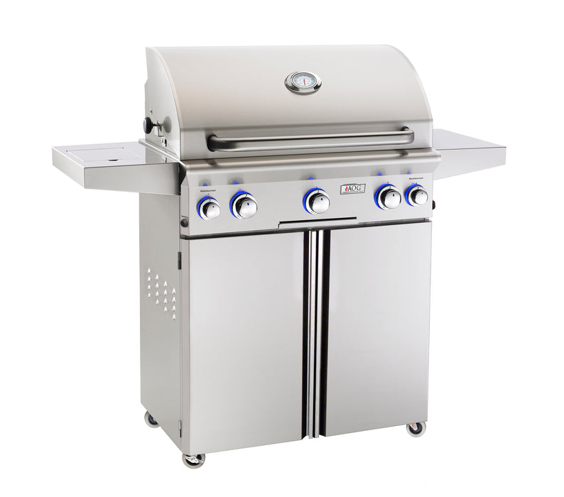 American Outdoor Grill L Series 30” Portable Grill with Backburner and Rotisserie