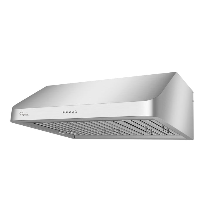 Empava Range Hood 36" Under Cabinet Ducted with 500 CFM Fan in Stainless Steel