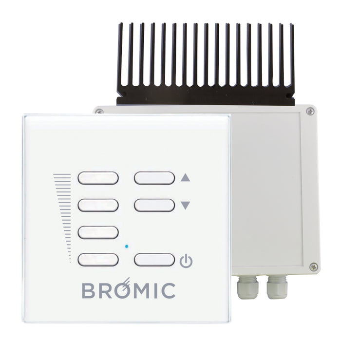 Bromic Smart-Heat Control - Wireless Dimmer Controller with Remote - Platinum/Tungsten Electric Heaters