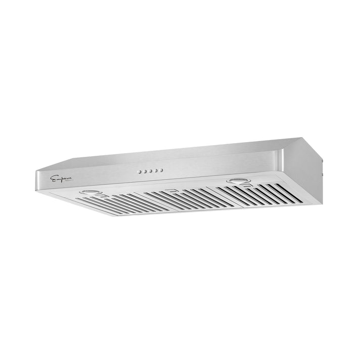 Empava Range Hood 30" Under Cabinet or Wall Mount Ducted with 500 CFM Fan in Stainless Steel