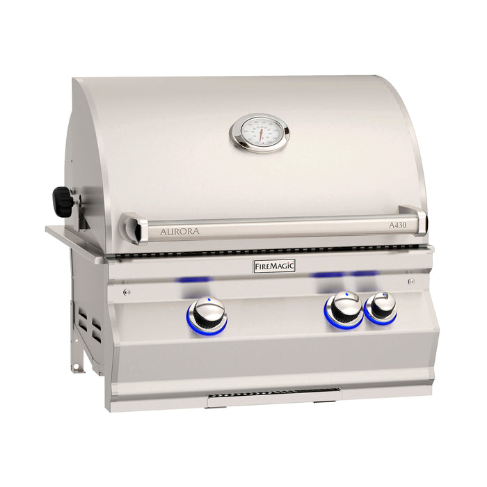 Fire Magic Aurora A430i 24" Built-In Grill  (Analog Thermometer)