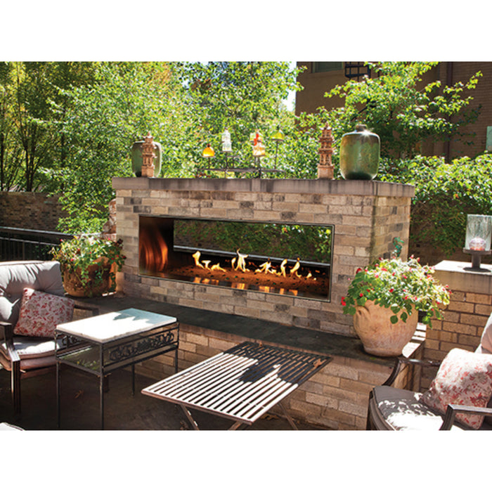 Empire Comfort Systems Carol Rose Coastal Collection 48" Linear See-Through Outdoor Fireplace