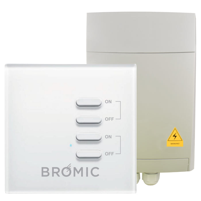 Bromic Smart-Heat Control - Wireless On/Off Controller with Remote - Electric and Gas Heaters