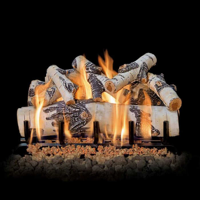 Grand Canyon Gas Logs Log Set 48" 15-Piece Quaking Aspen See-Through