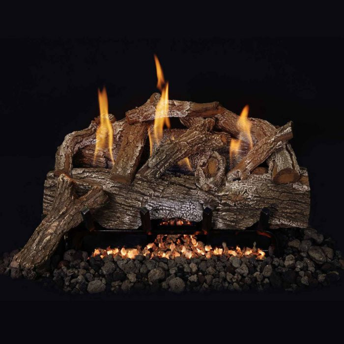 Grand Canyon Gas Logs Vent-Free Log Set 30" 10-Piece Red Oak