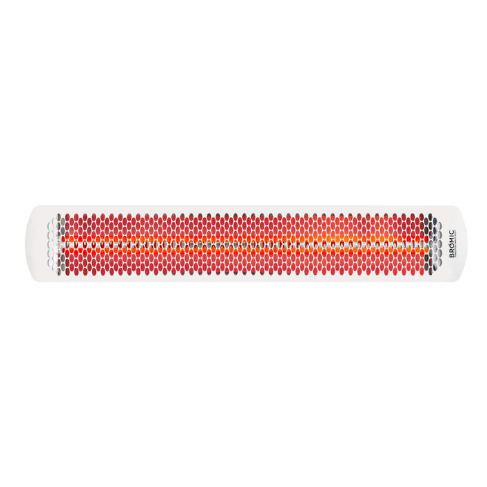 Bromic Smart-Heat Tungsten 4000W 220V-240V Electric Radiant Heater - White