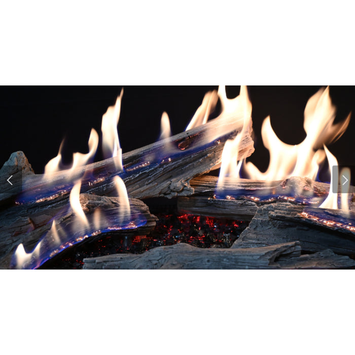 Grand Canyon Gas Logs Bedrock 72" Traditional GlowFire Logs Western Driftwood