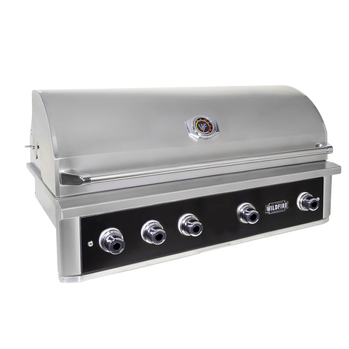 Wildfire Outdoor Living The Ranch Pro 42" Gas Grill with Black Stainless Steel