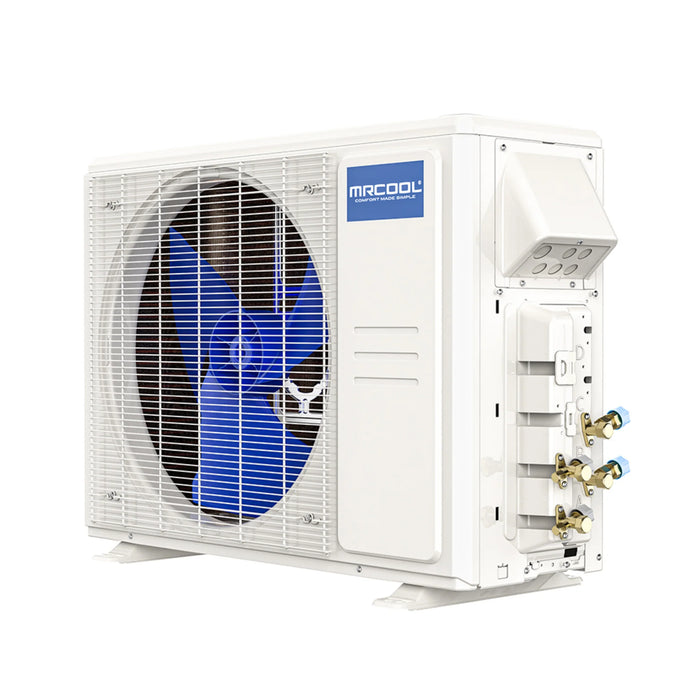 MRCOOL DIY Mini Split A/C & Heat Pump System | 18K BTU 2-Zone | Air Handler: Ceiling 9K+9K | Line Set: 25'+35'