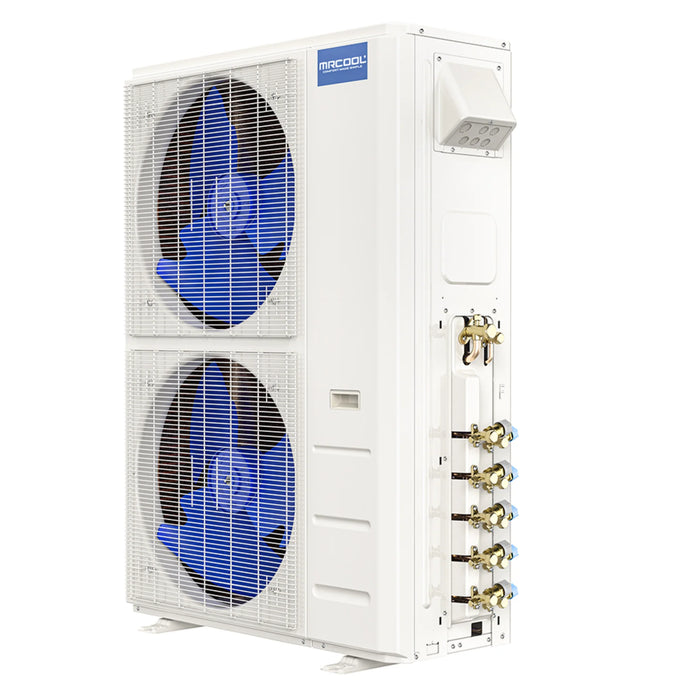 MRCOOL DIY Mini Split A/C & Heat Pump System | 48K BTU 5-Zone | Air Handler: Wall 12K+18K+18K | Line Set: 35'+35'+50'