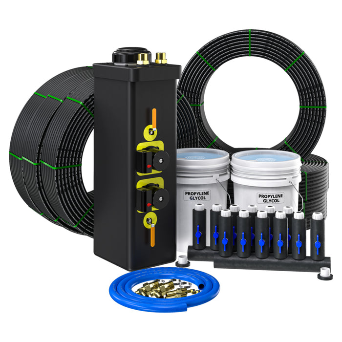 MRCOOL GeoCool Closed Loop Installation Kit with Straight Manifold 5 Ton