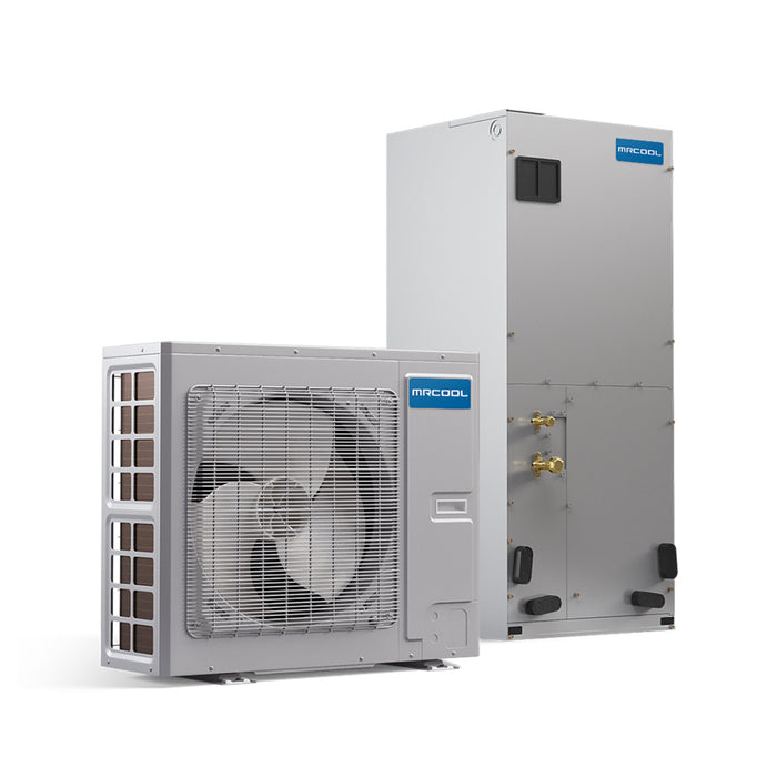 MRCOOL Universal Series Central Heat & Air Conditioning System 2-3 Ton | Heat Pump Condenser + High ESP Air Handler