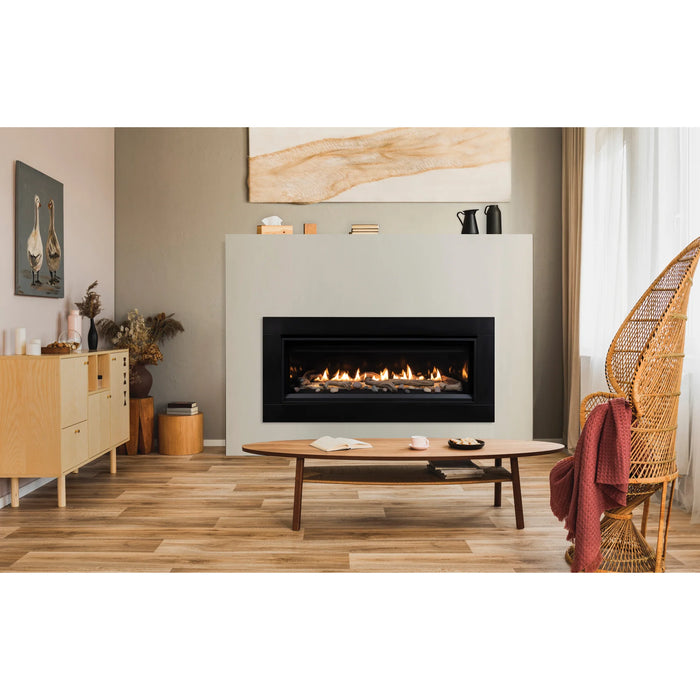 Superior Fireplaces DRL3500 Series 35" Linear Direct Vent Gas Fireplace, Top Vent, Electronic Ignition