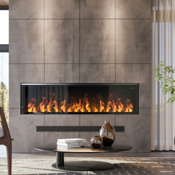 Dimplex Optimyst 66" Linear Vapor Fireplace with Acrylic Ice and Driftwood Media